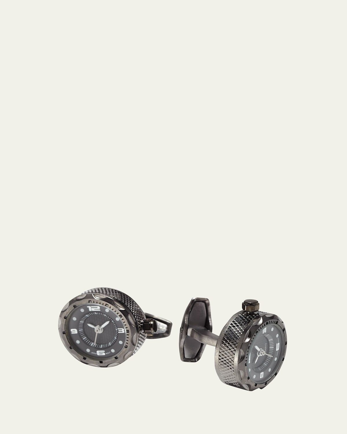 Sterling Silver Watch Cuff Links