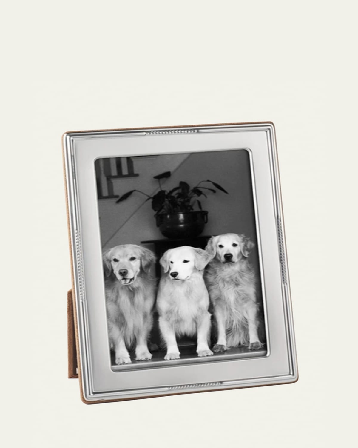 Monica Rich Kosann Beaded-Edge Sterling Silver 8" x 10" Picture Frame