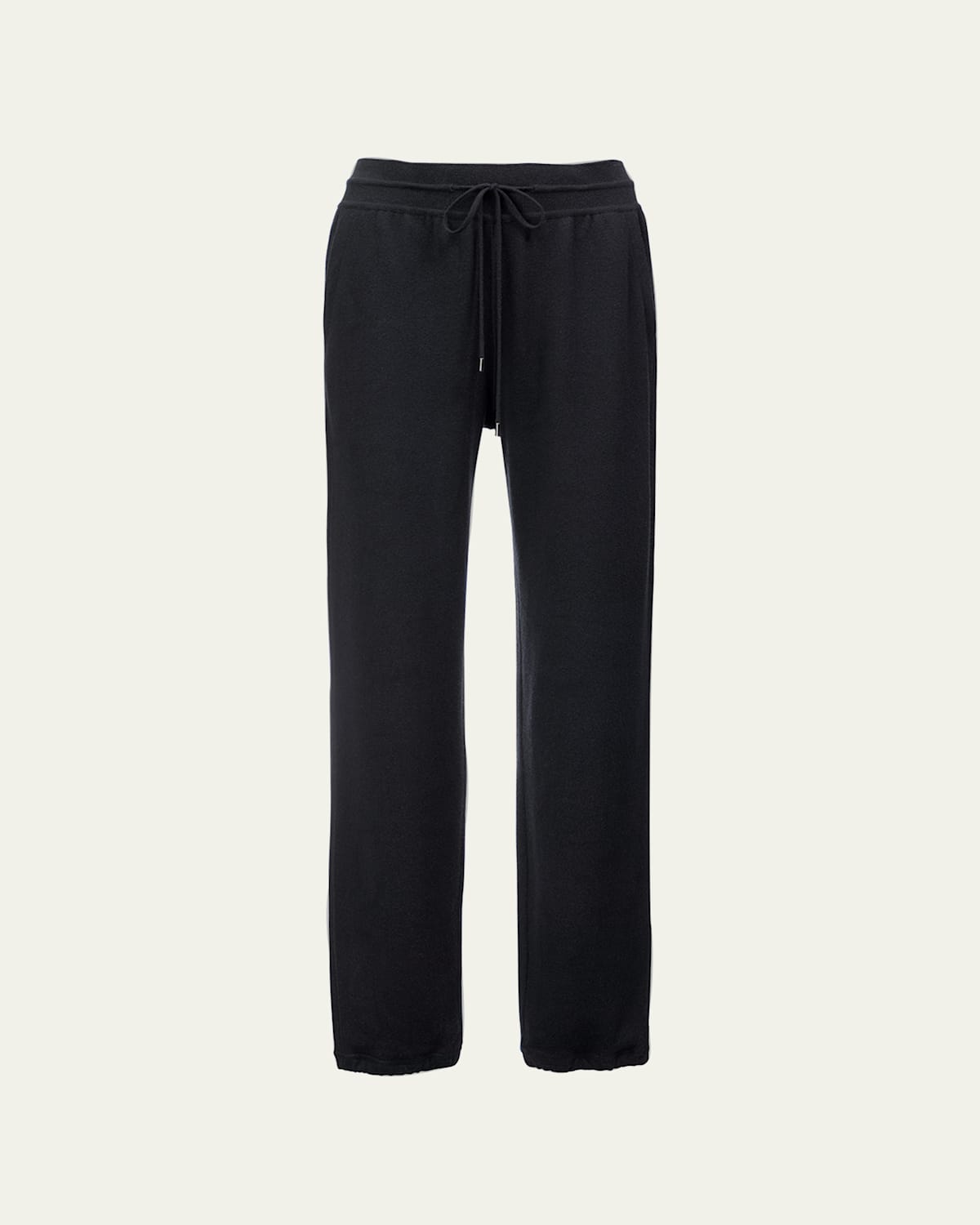 Loro Piana Merano Cashmere Drawstring Jogger Pants In Black