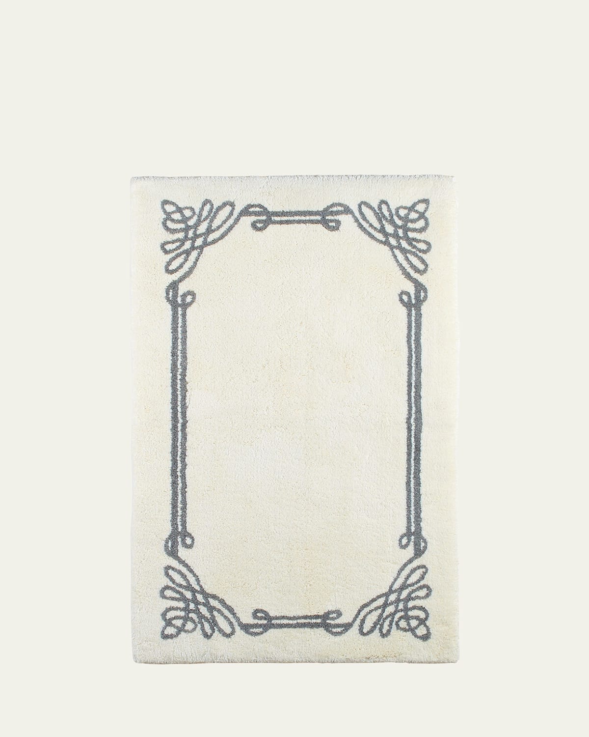 Abyss & Habidecor Alix Bath Rug In Silver