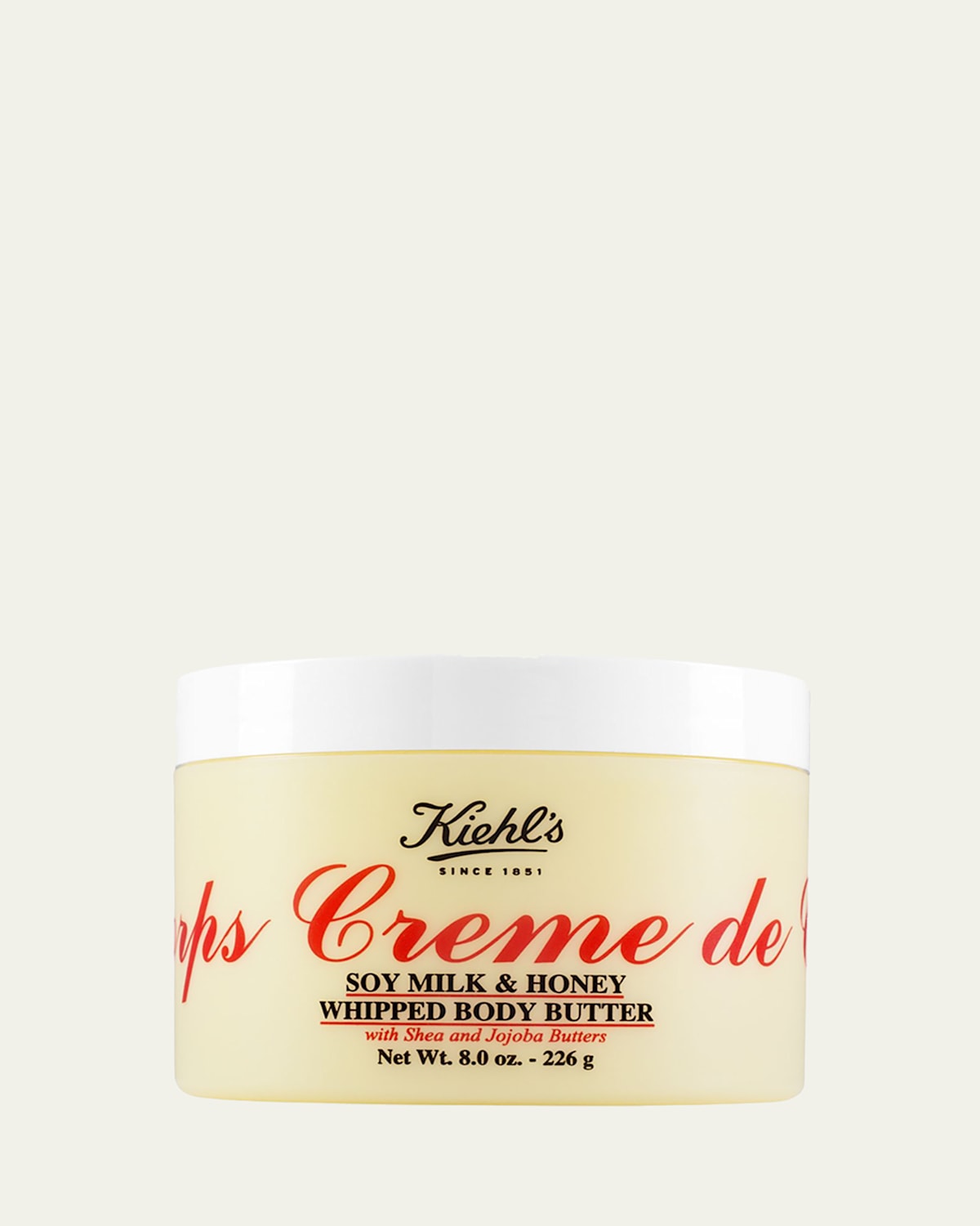 Creme de Corps Soy Milk & Honey Whipped Body Butter, 8 oz.