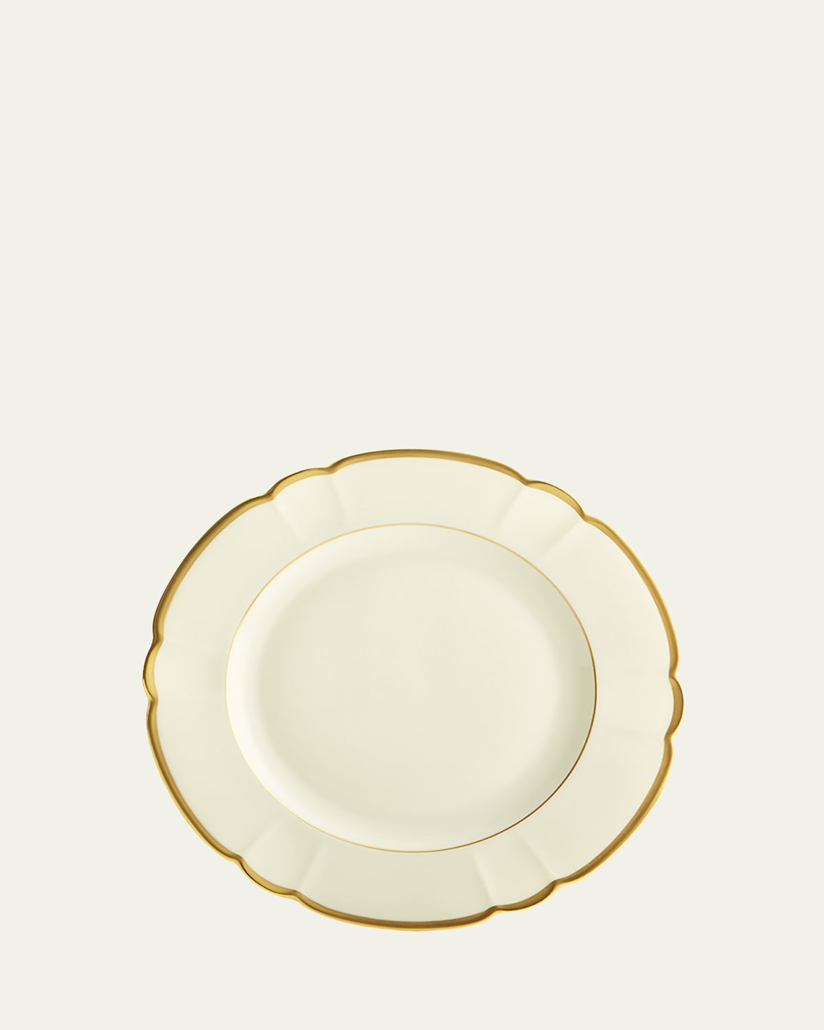 Haviland & Parlon Colette Gold Dinner Plate