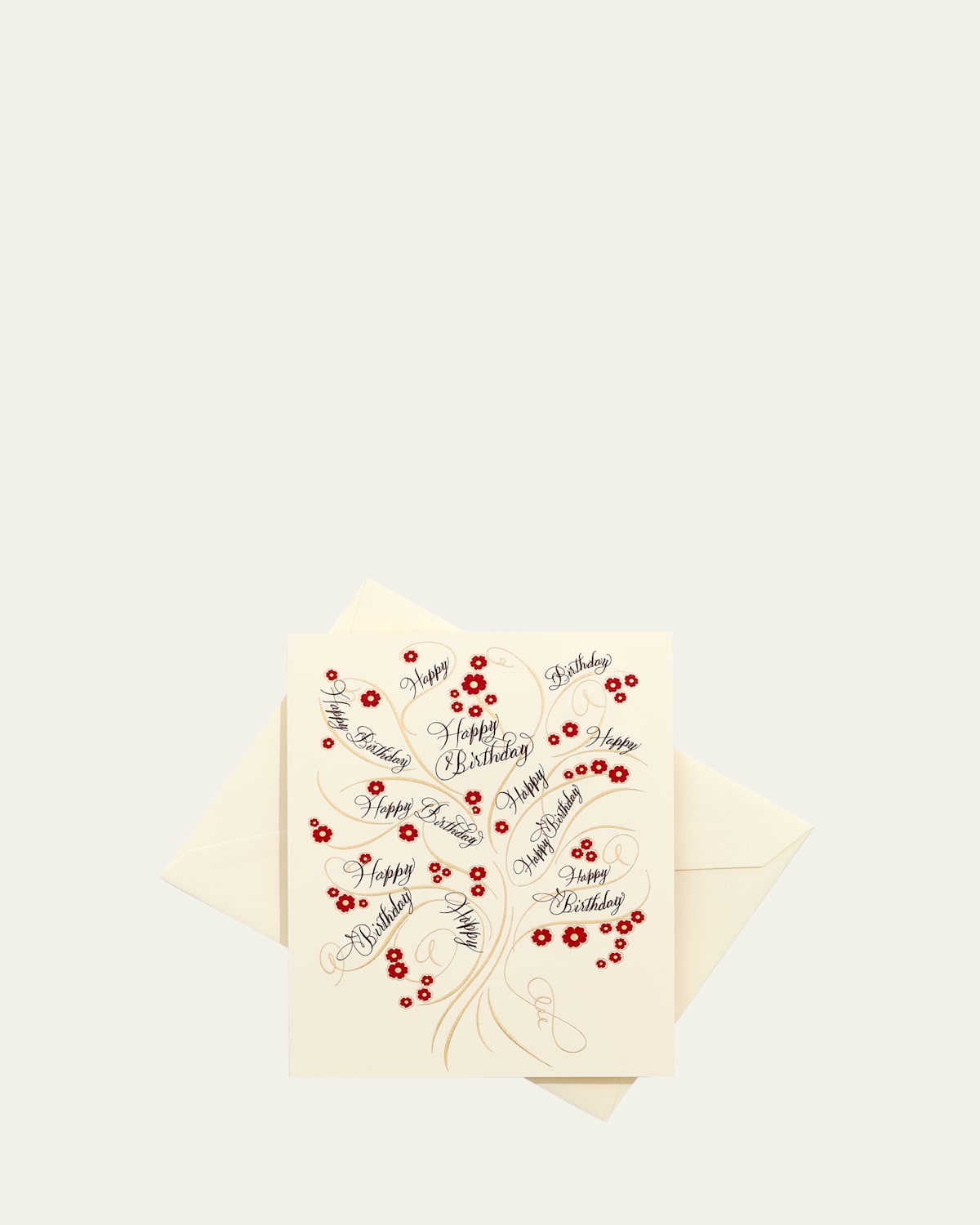 Happy Birthday Tree Fold Card
