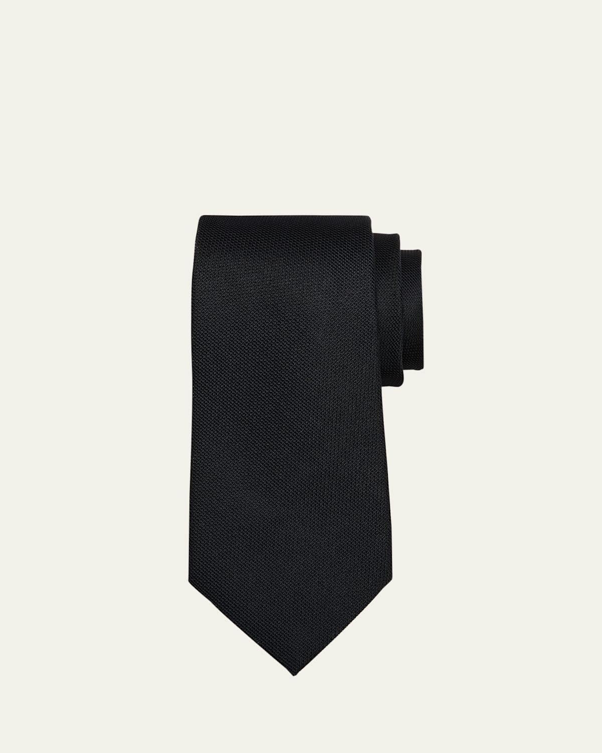 Charvet Men's Micro-Jacquard Silk Tie
