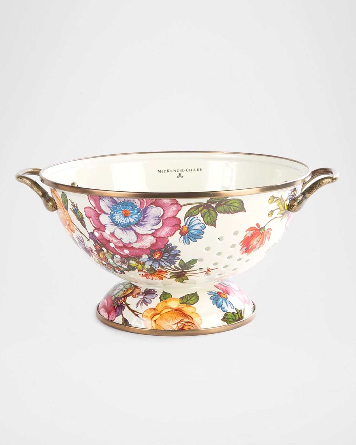 Mackenzie-childs Mackenzie Childs Flower Market Large Colander