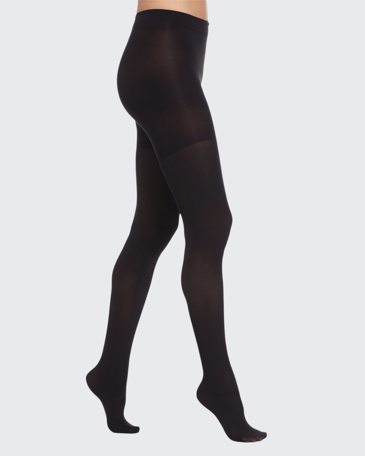 Spanx Luxe Sheer Shaping Tights In Very Black