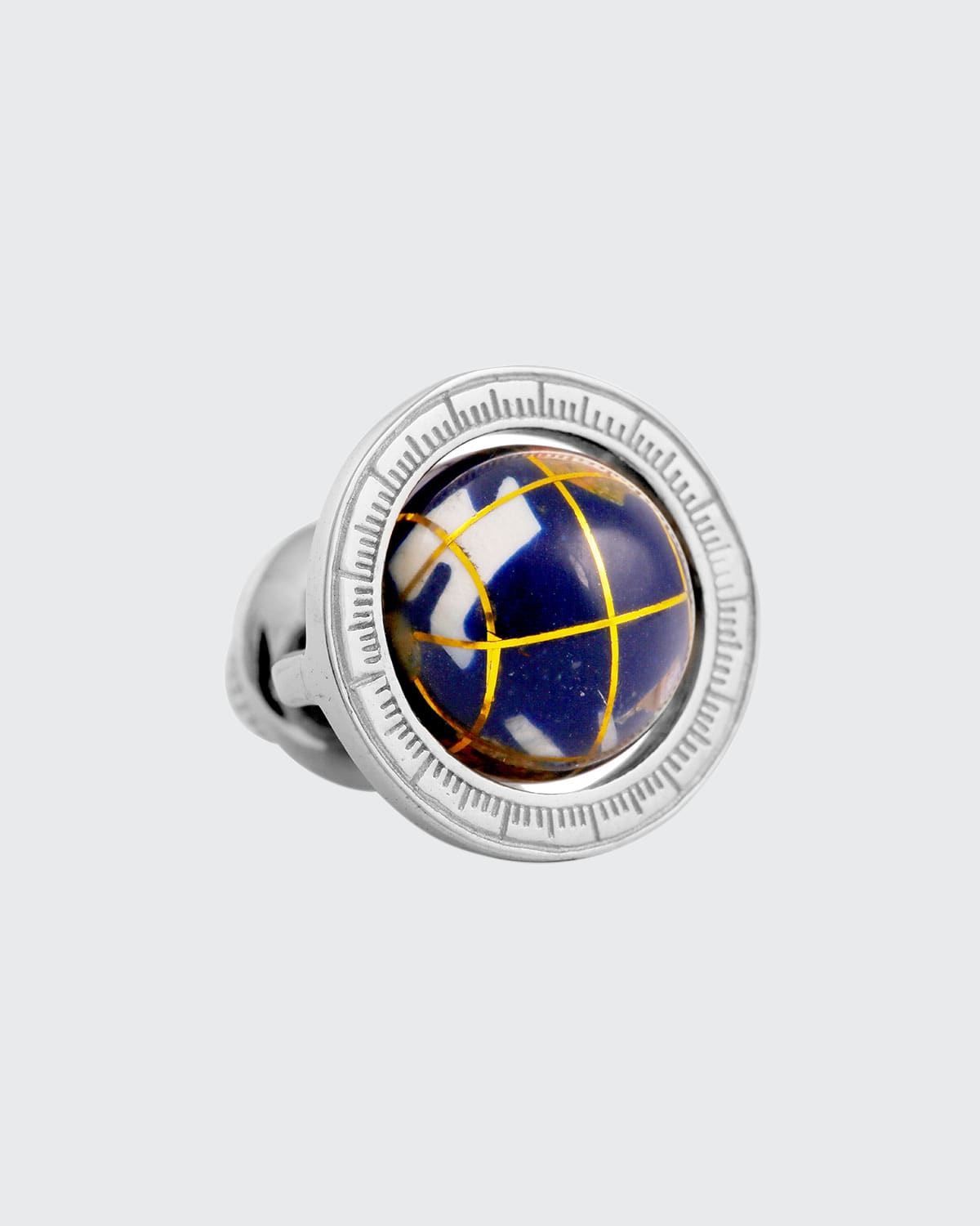 Globe Cage Lapel Pin