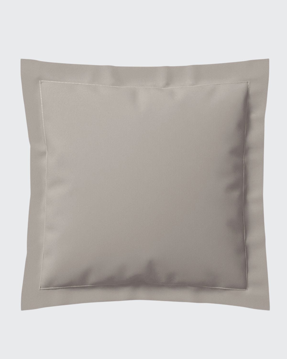 Anne De Solene Vexin 200 Thread-count Euro Sham In Gray