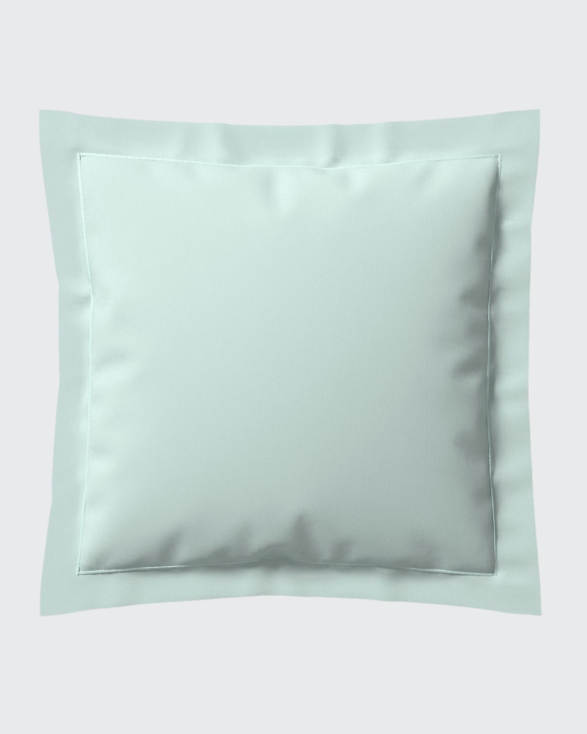 Anne De Solene Vexin 200 Thread-count Euro Sham In Green