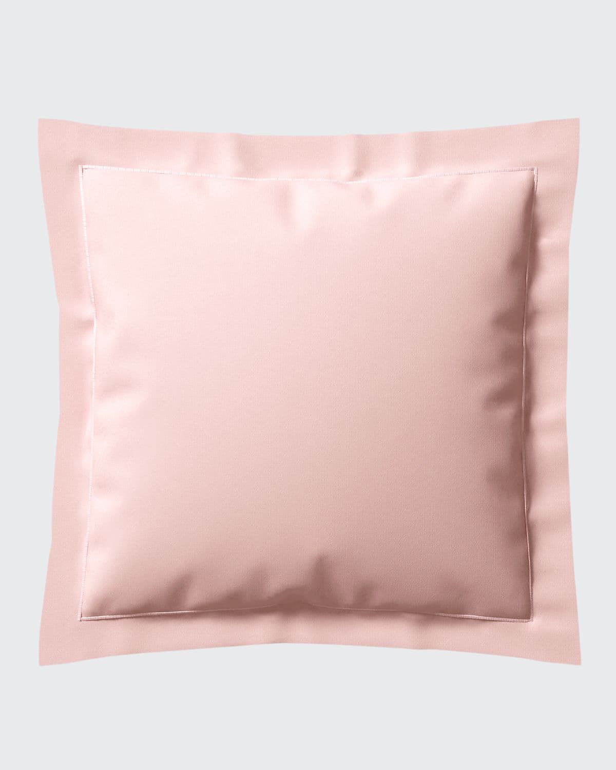 Anne De Solene Vexin 200 Thread-count Euro Sham In Pink