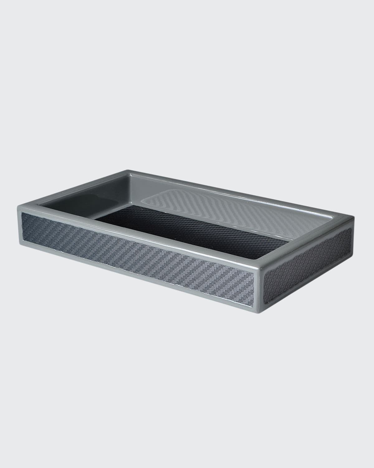 Mike & Ally Le Mans Flat Small Towel Holder In Gray