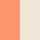 CORAL AND CELADON SHELL STRIPE