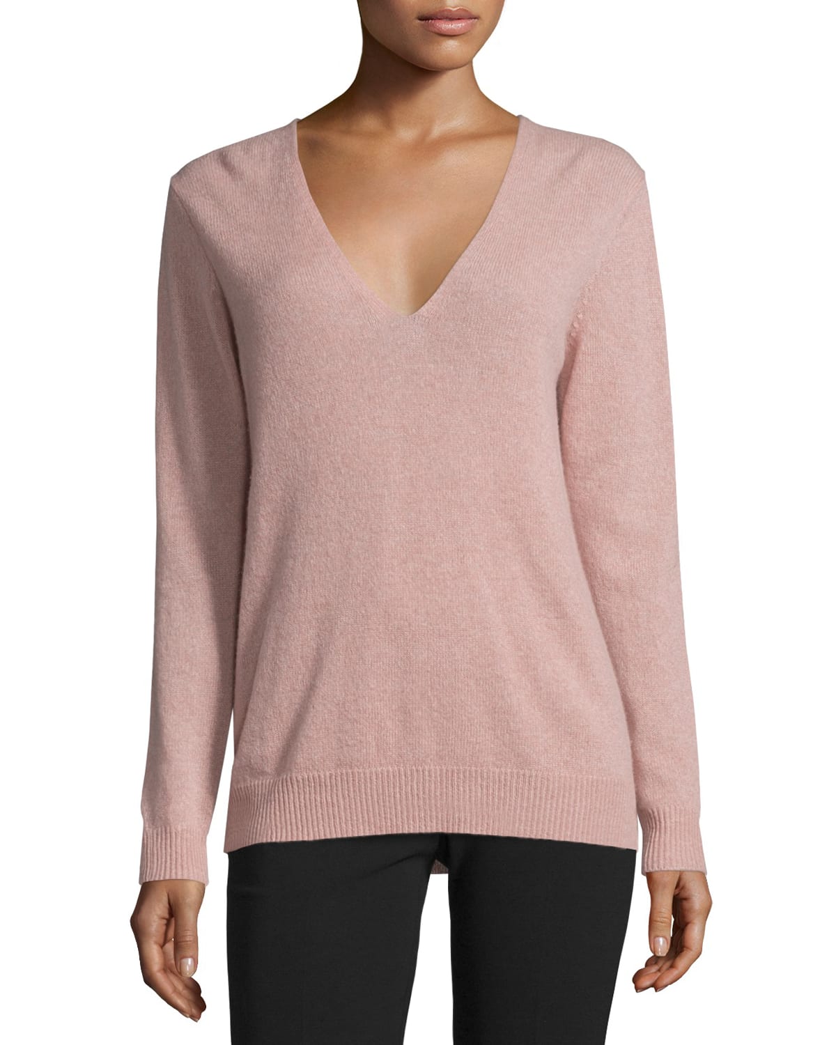 Theory cashmere v neck on sale sweater