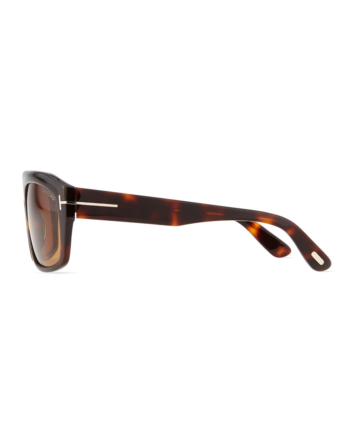 Tom Ford Conrad TF470 Sunglasses - Brown Tortoise Tom Ford FT0470 CONRAD Sunglasses Review | SmartBuyGlasses  main image 4