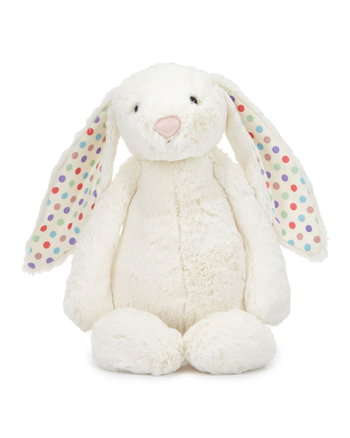 Jellycat Large Bashful Dot Bunny Stuffed Animal, Cream - Bergdorf
