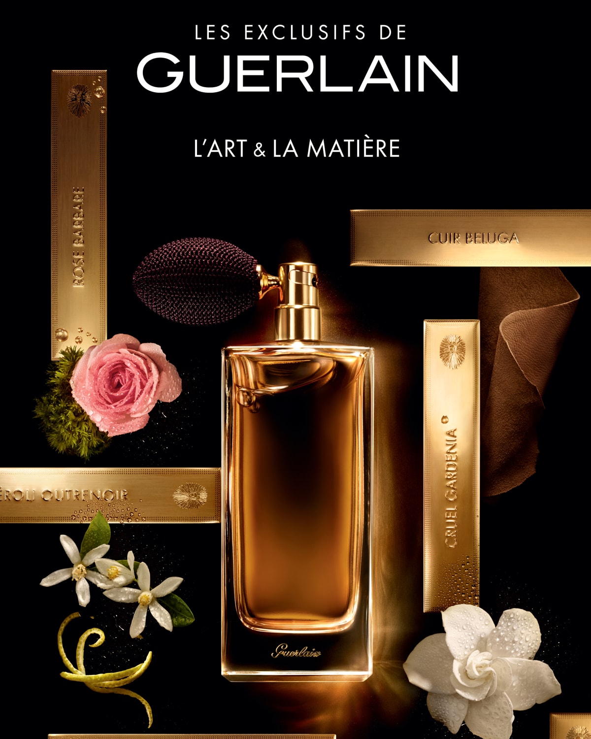 Guerlain 2.5 oz. Art and Materials Neroli Outrenoir Eau de Parfum