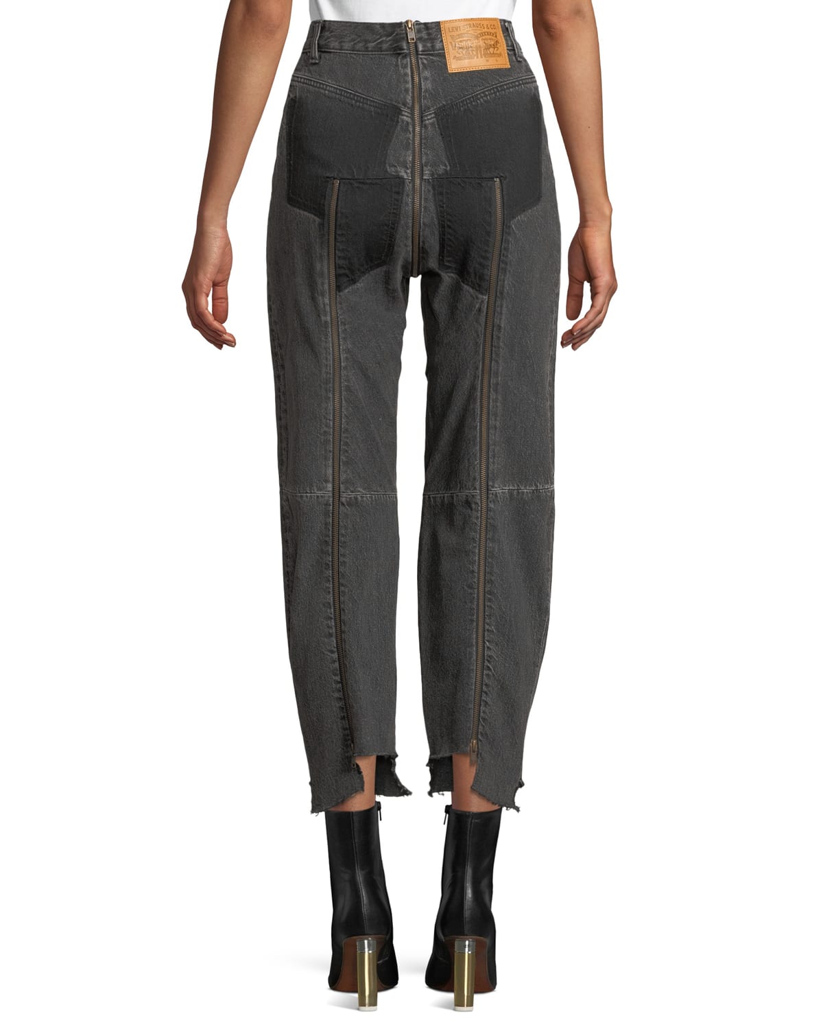 Vetements Levi's Zip-Trim Denim Jeans - Bergdorf Goodman