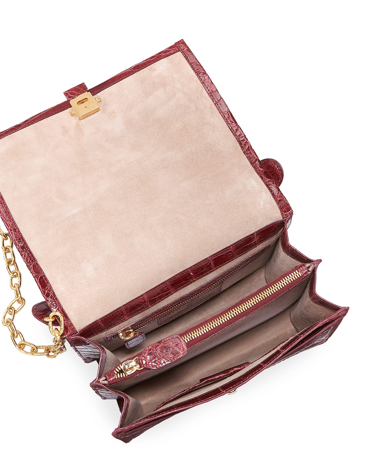 Nancy Gonzalez Medium Crocodile Top-Handle Bag - Bergdorf Goodman