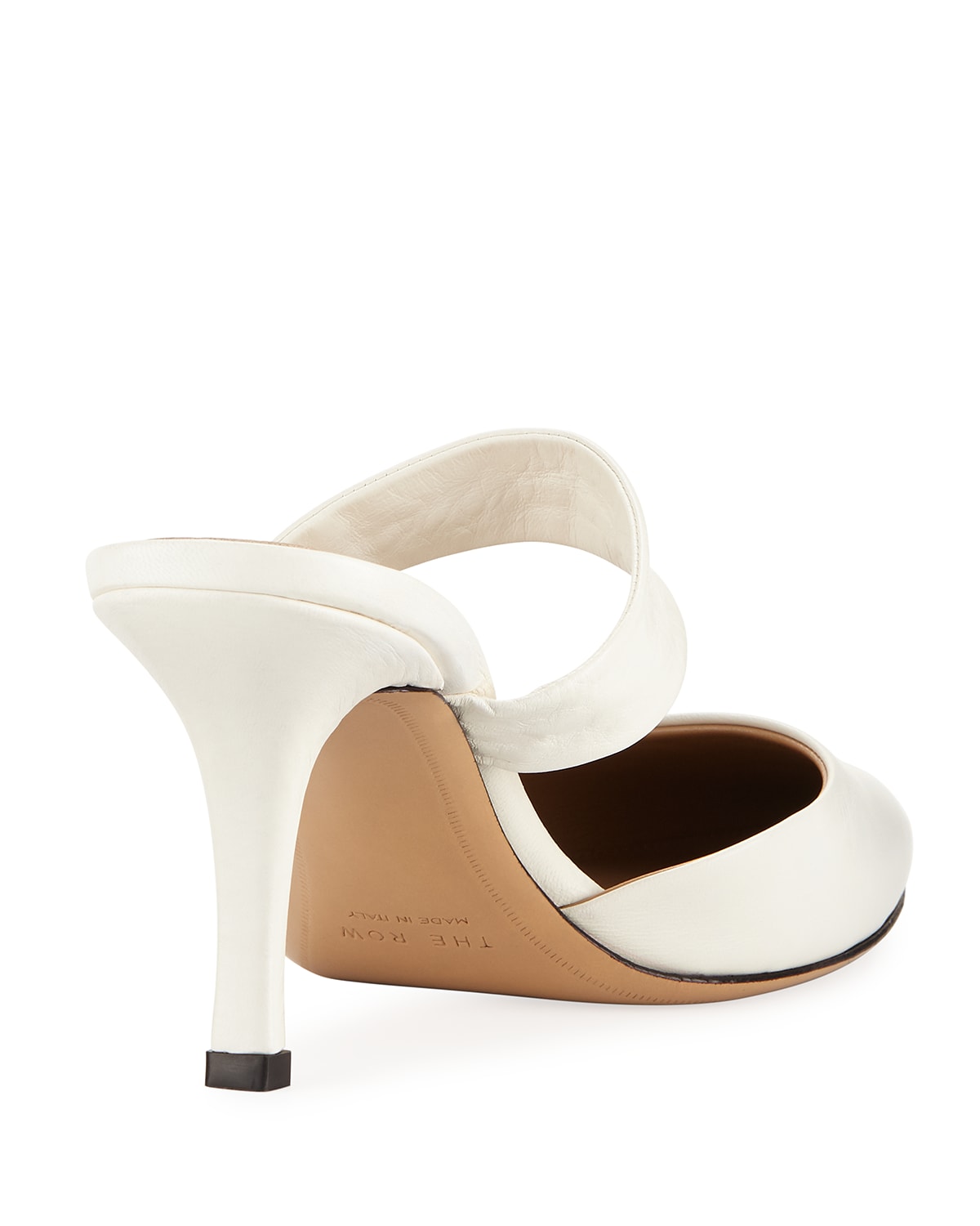 The row gala store twist leather mules