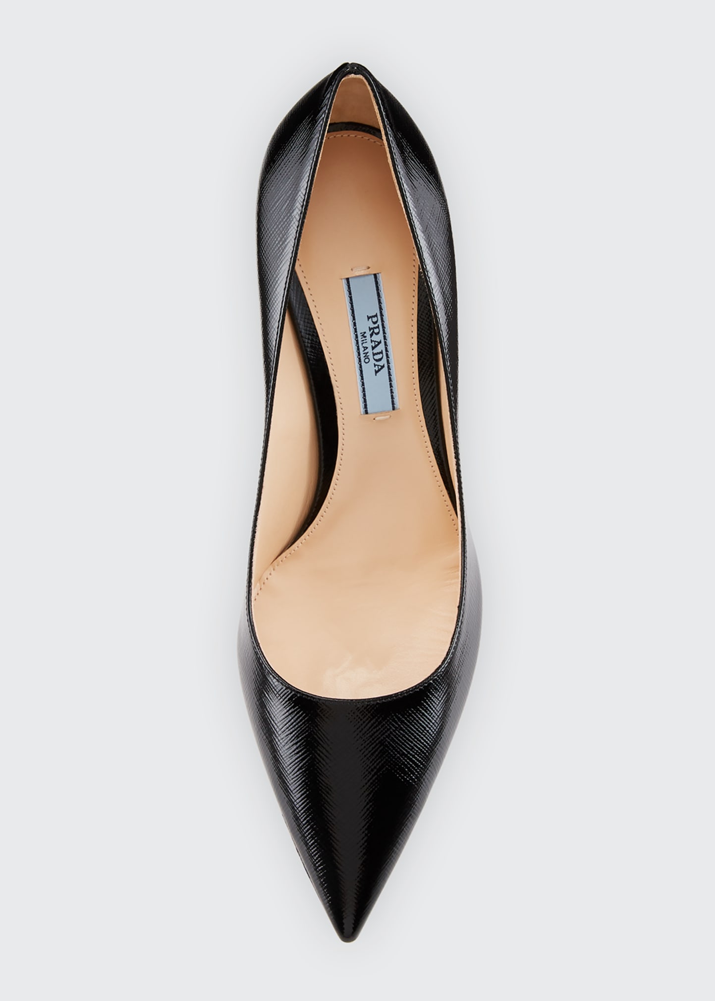 【F プロフ必読 】PRADA Leather Heels PRADA Shoes Leather Black Patent Sandals Ankle Strap Heels EU35