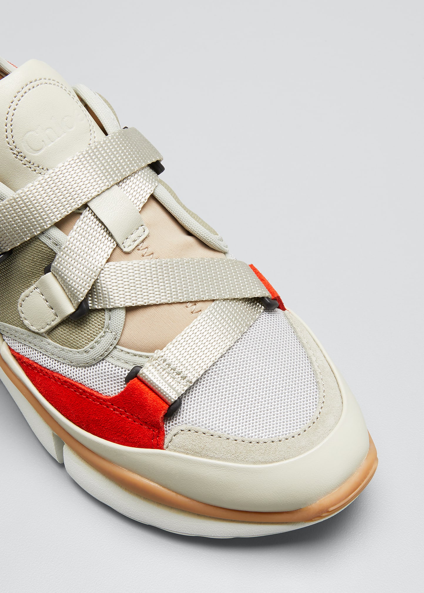 Chloe Sonnie Multicolor Buckle Sneakers - Bergdorf Goodman