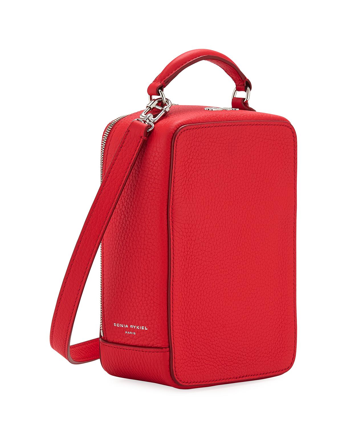 Sonia Rykiel Le Pave Leather Box Bag - Bergdorf Goodman