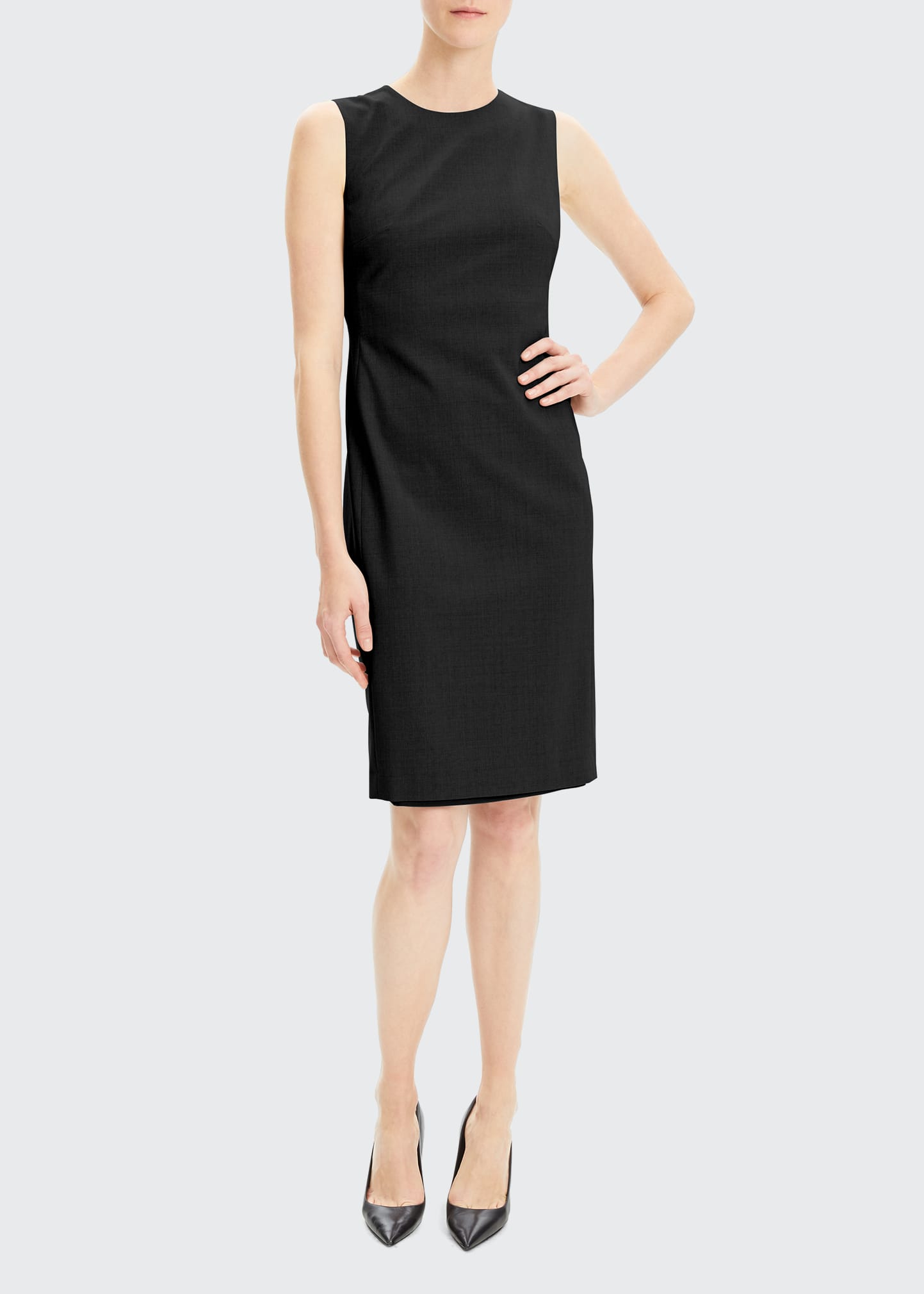 Sleeveless Wool Dress | bergdorfgoodman.com