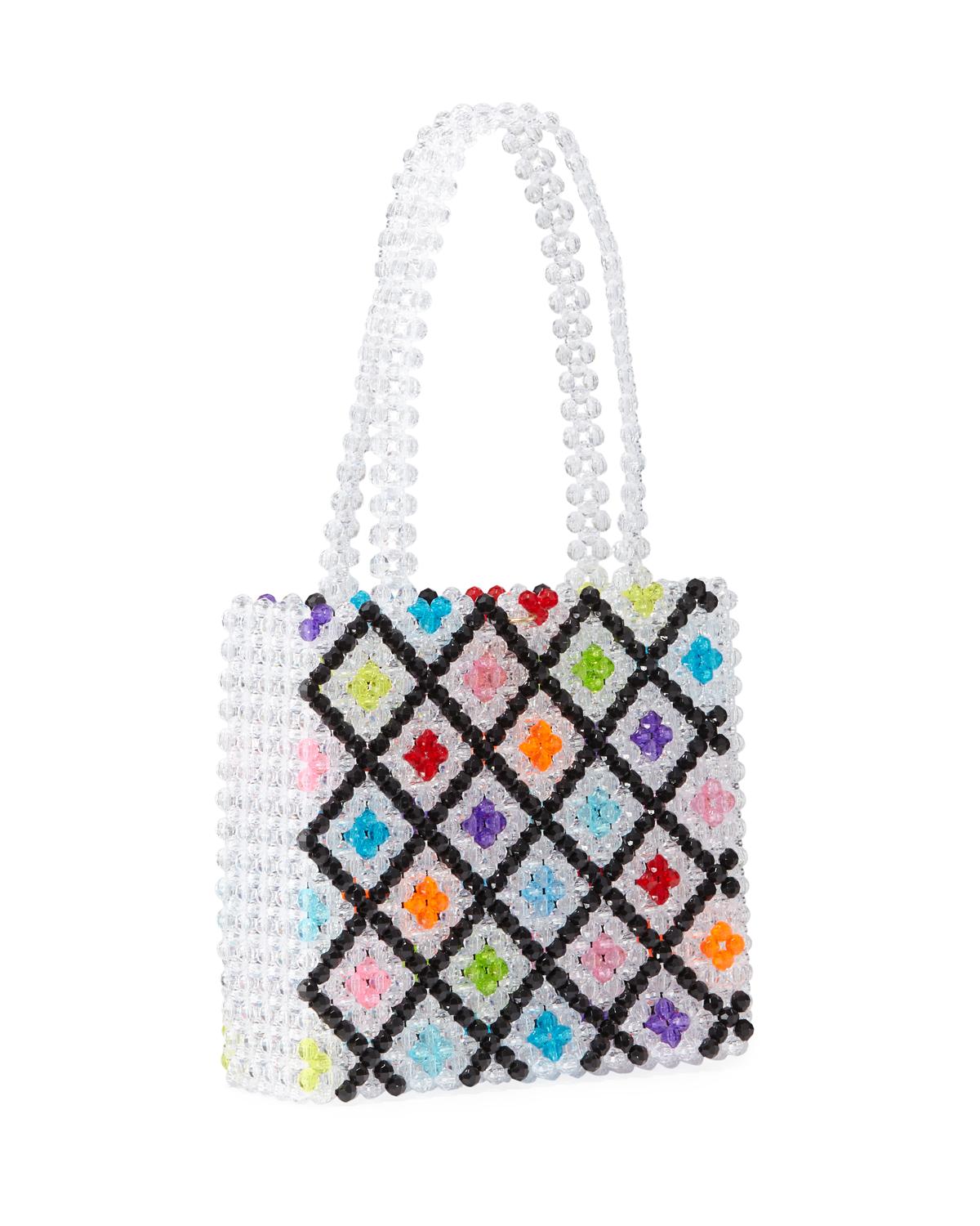 Susan Alexandra Seltzer Beaded Top Handle Bag - Bergdorf Goodman