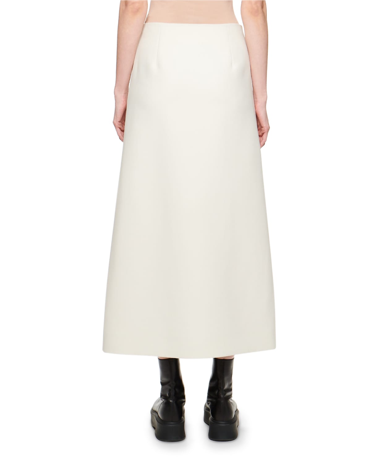 THE ROW Saio Wool-Silk Wrap Skirt - Bergdorf Goodman