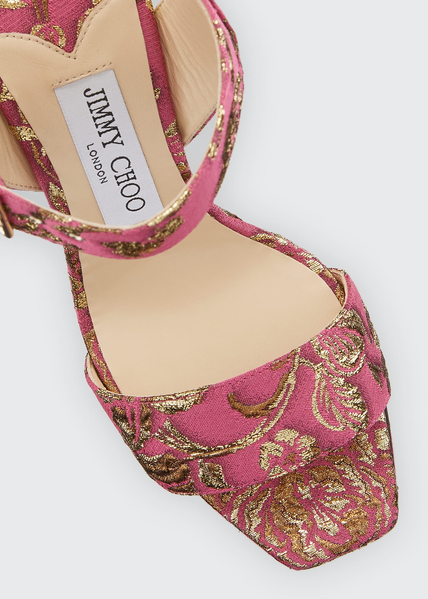Jimmy Choo Maie Brocade Platform Sandals - Bergdorf Goodman