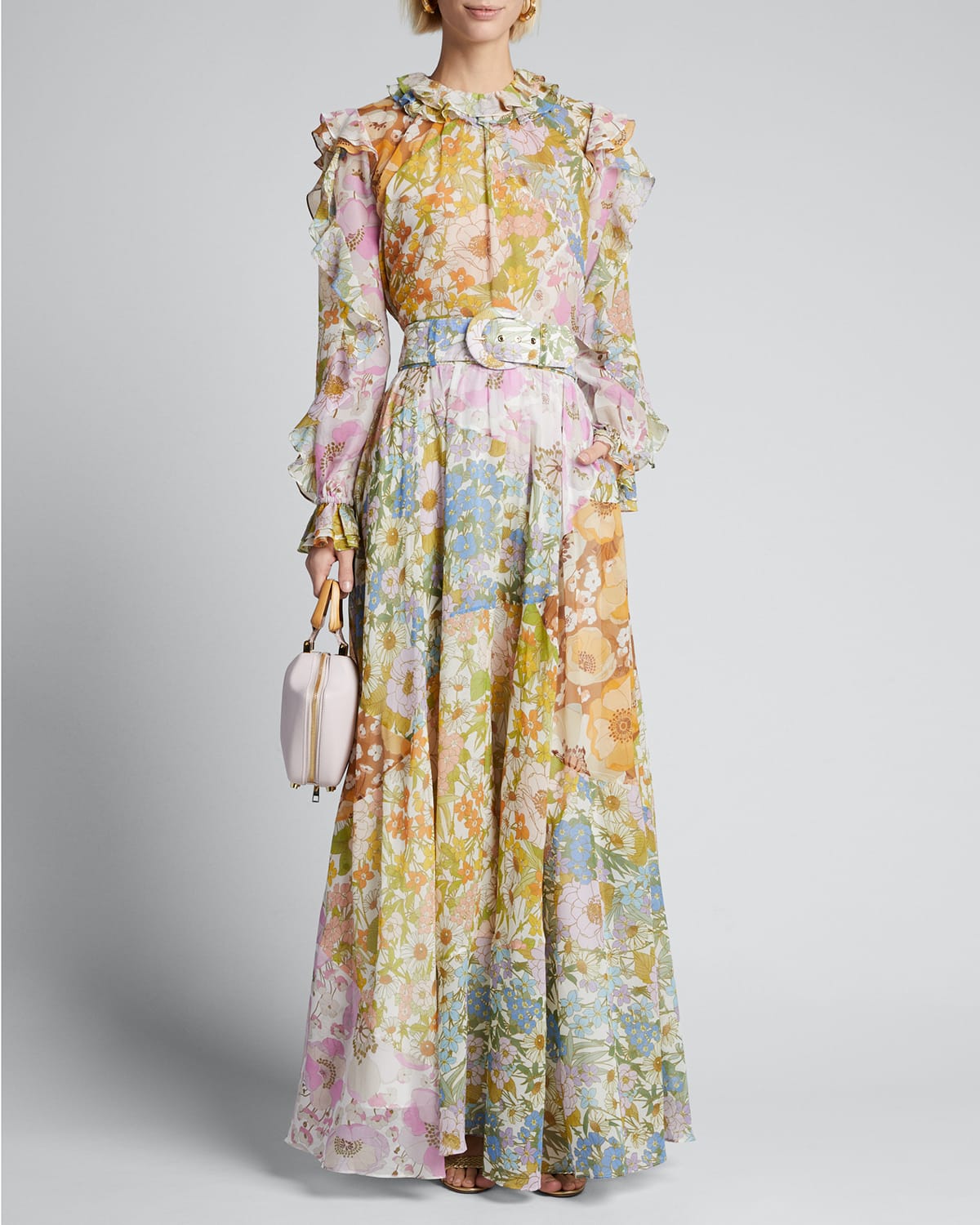 Zimmermann floral maxi skirt clearance