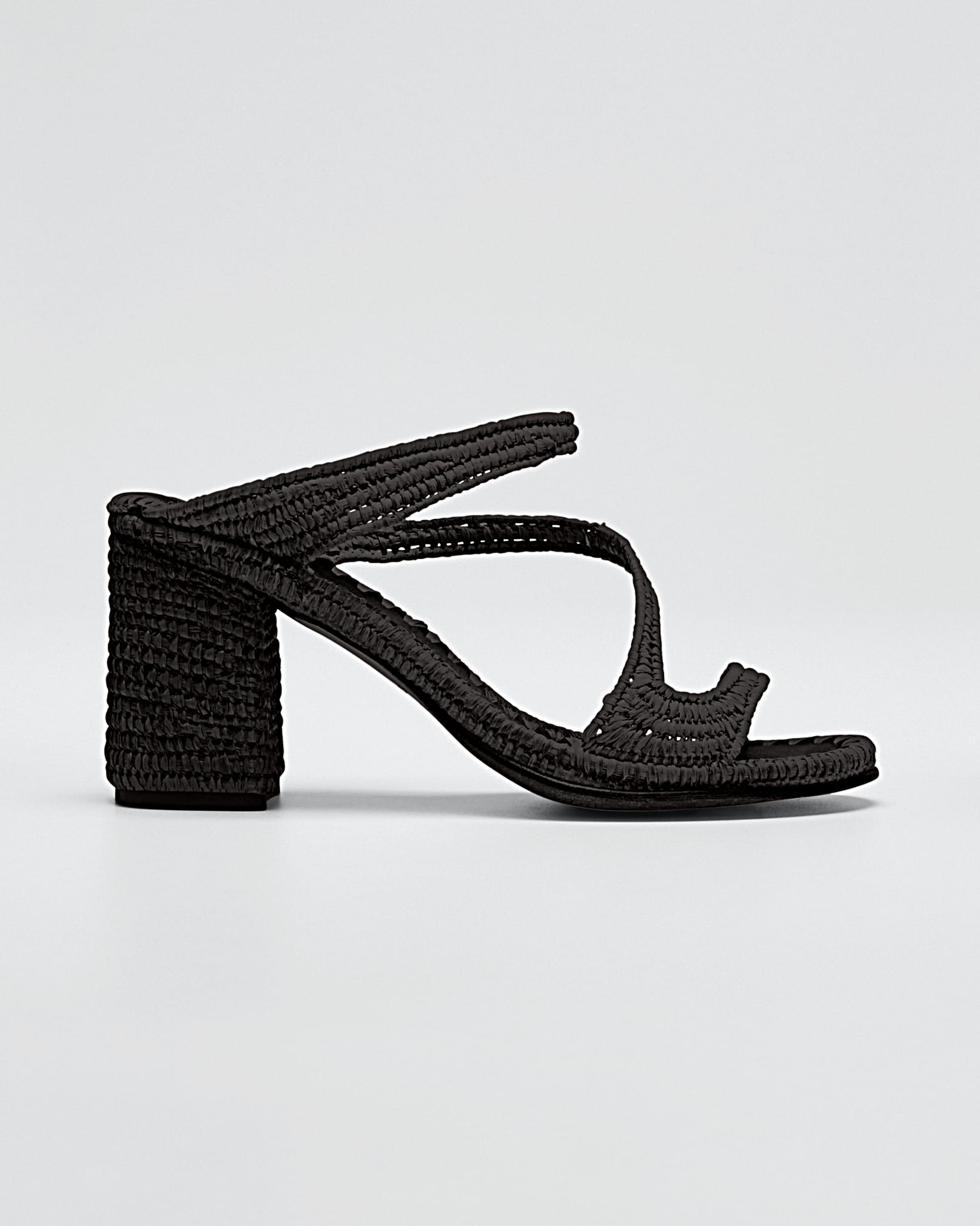 Woven Raffia Shoes | bergdorfgoodman.com