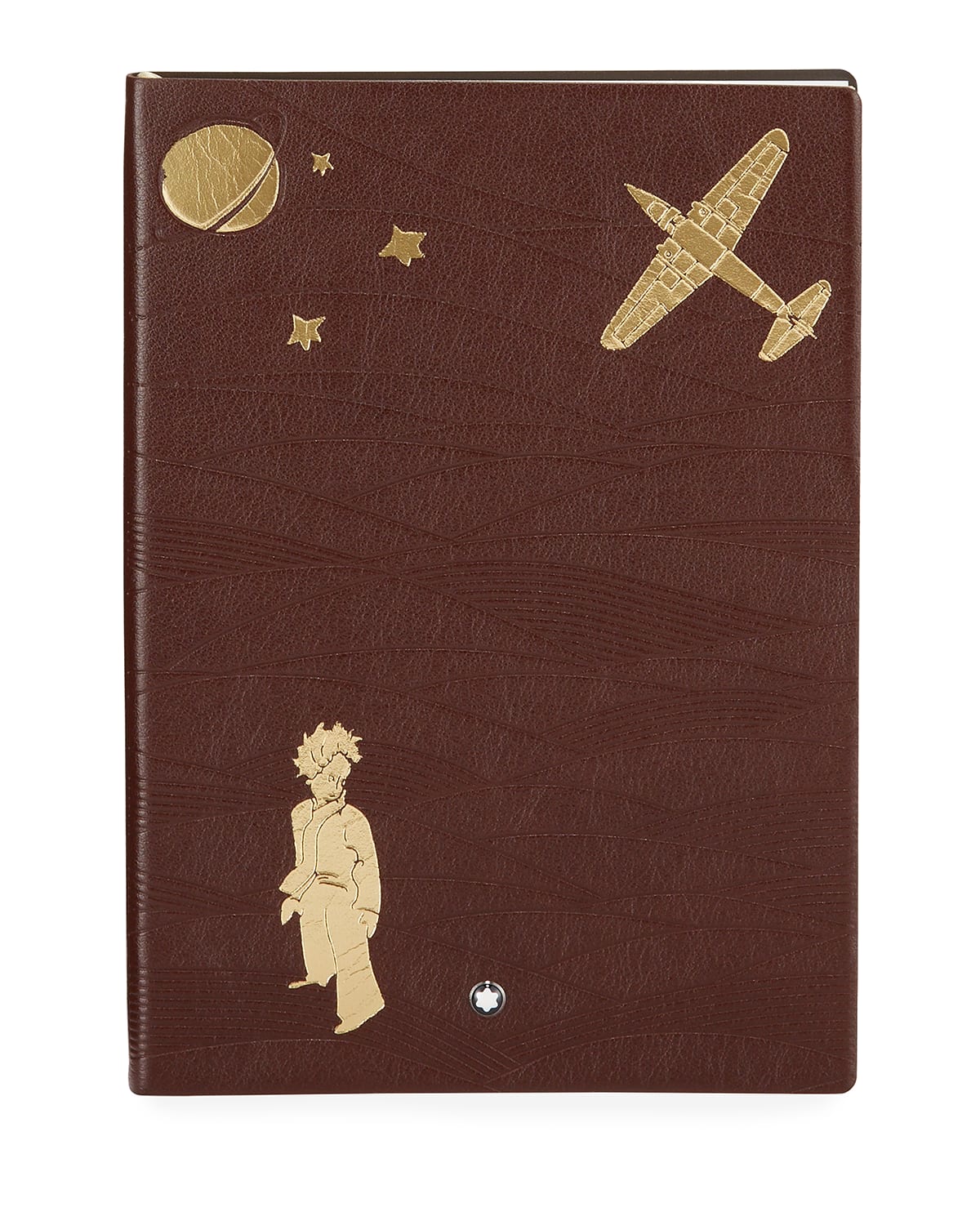 Montblanc Men s 146 Petit Prince Aviator Leather Notebook
