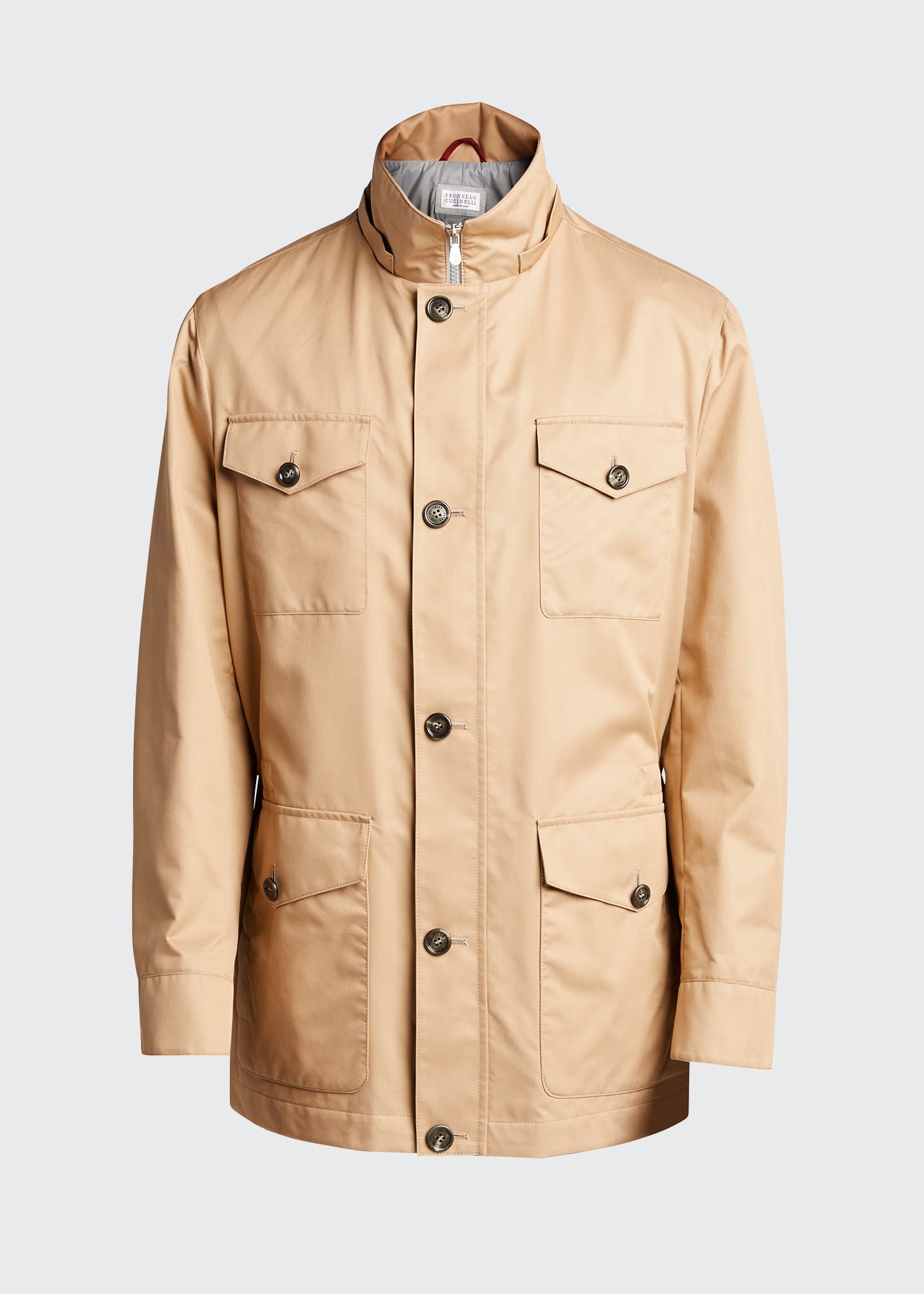 Men s Solaro Nylon Cotton Safari Jacket