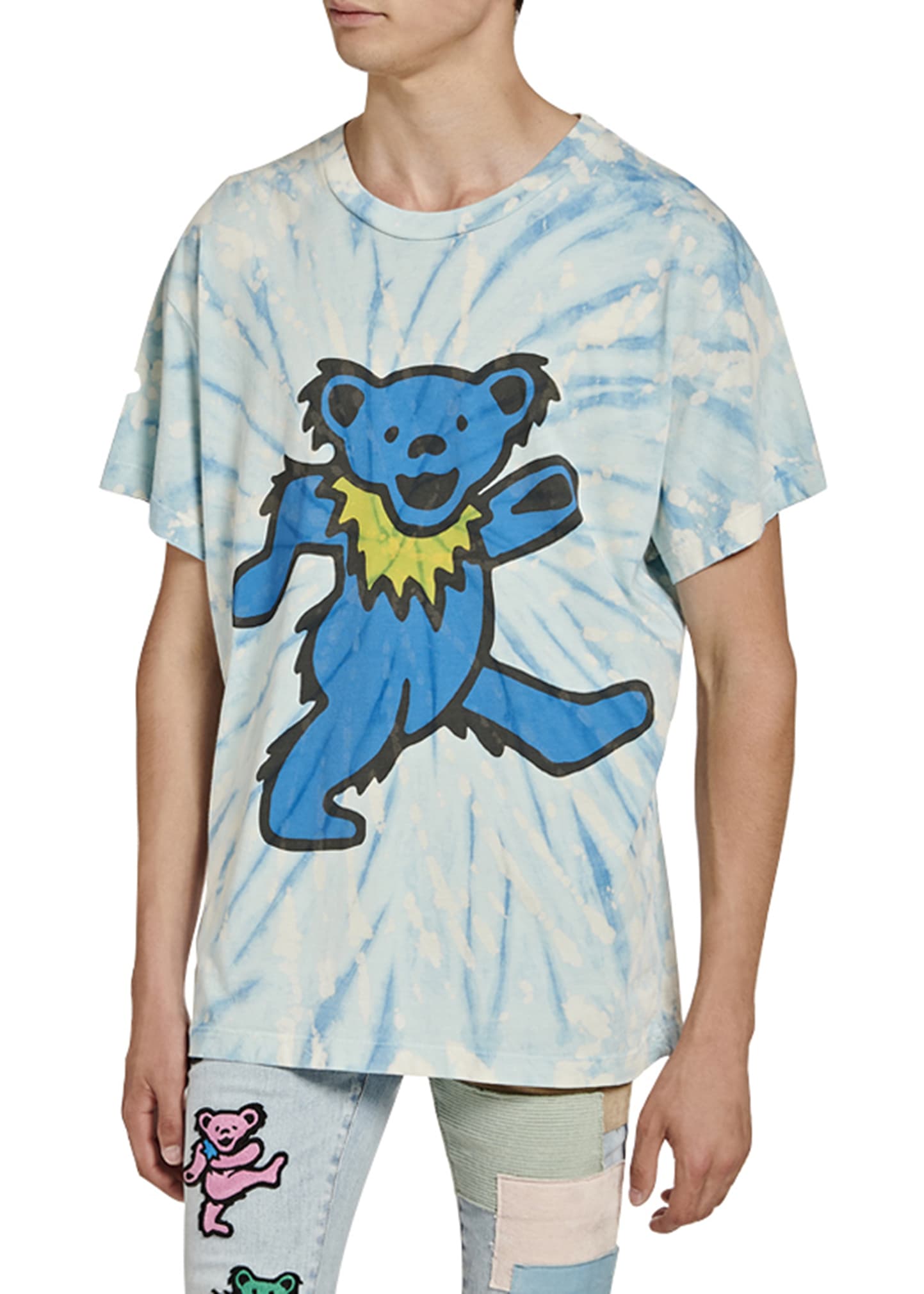 Amiri Men's Grateful Dead Bear Tie-Dye T-Shirt - Bergdorf Goodman