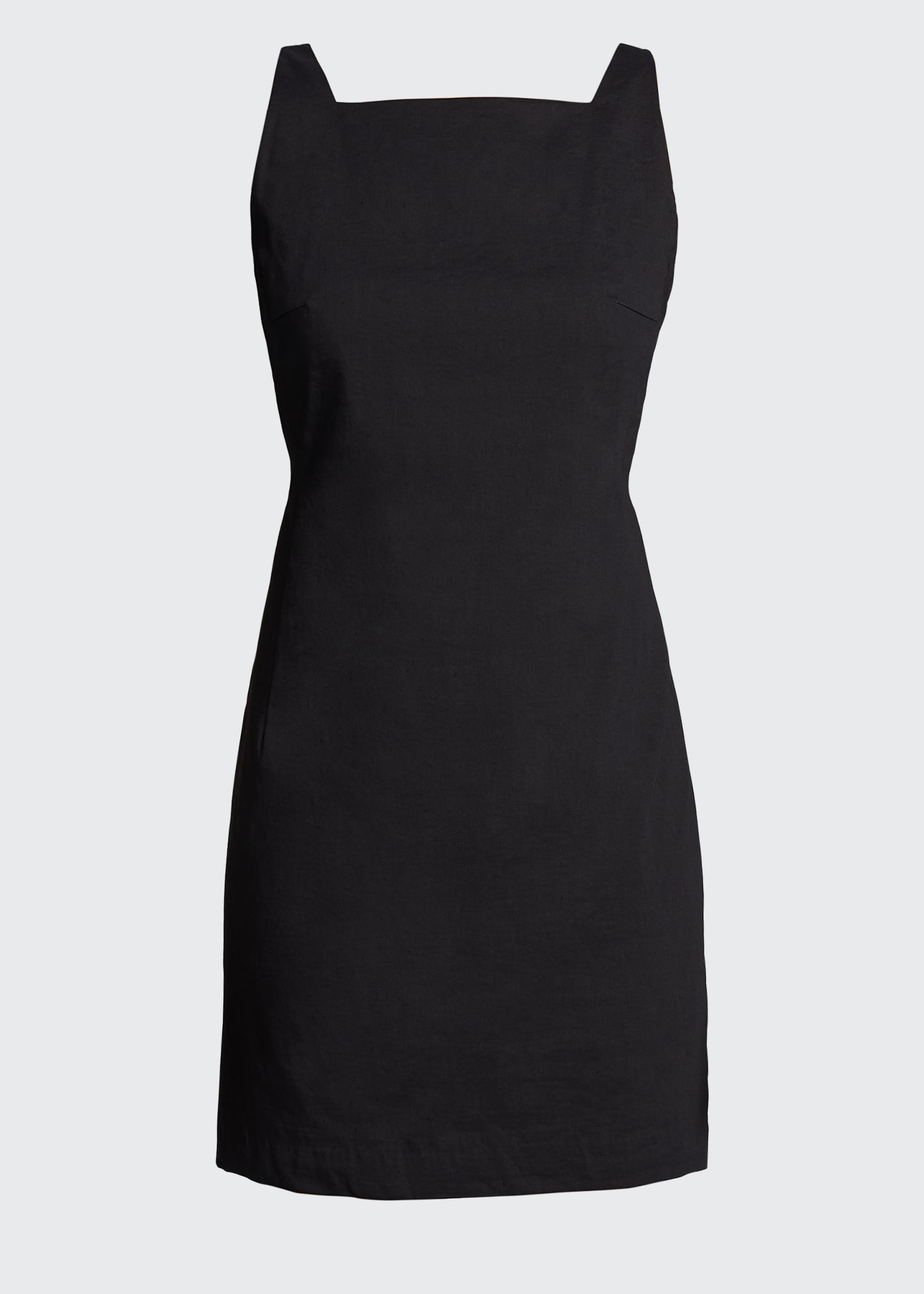 Theory Square Neck Mini Dress - Bergdorf Goodman