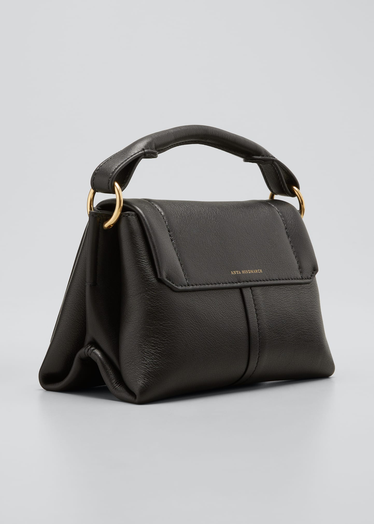 Anya Hindmarch Rope Bow Bag Mini in Soft Leather - Bergdorf Goodman