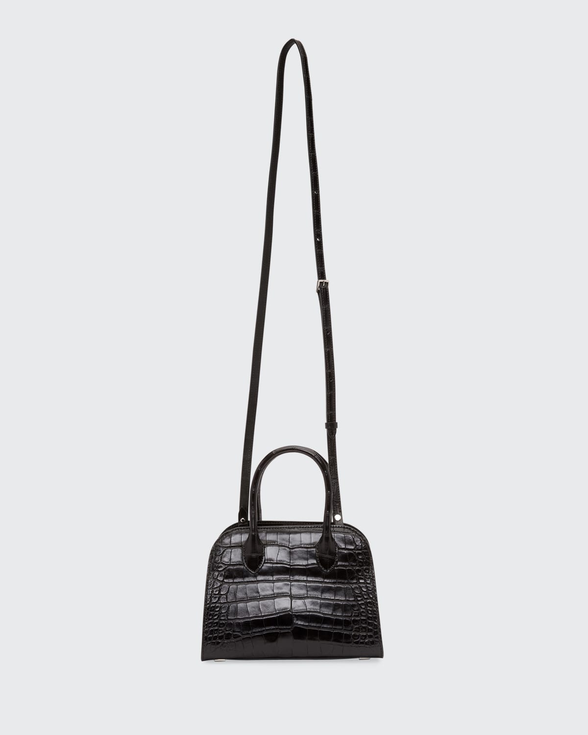 THE ROW Margaux Top-Handle Bag in Alligator Exotic Bergdorf