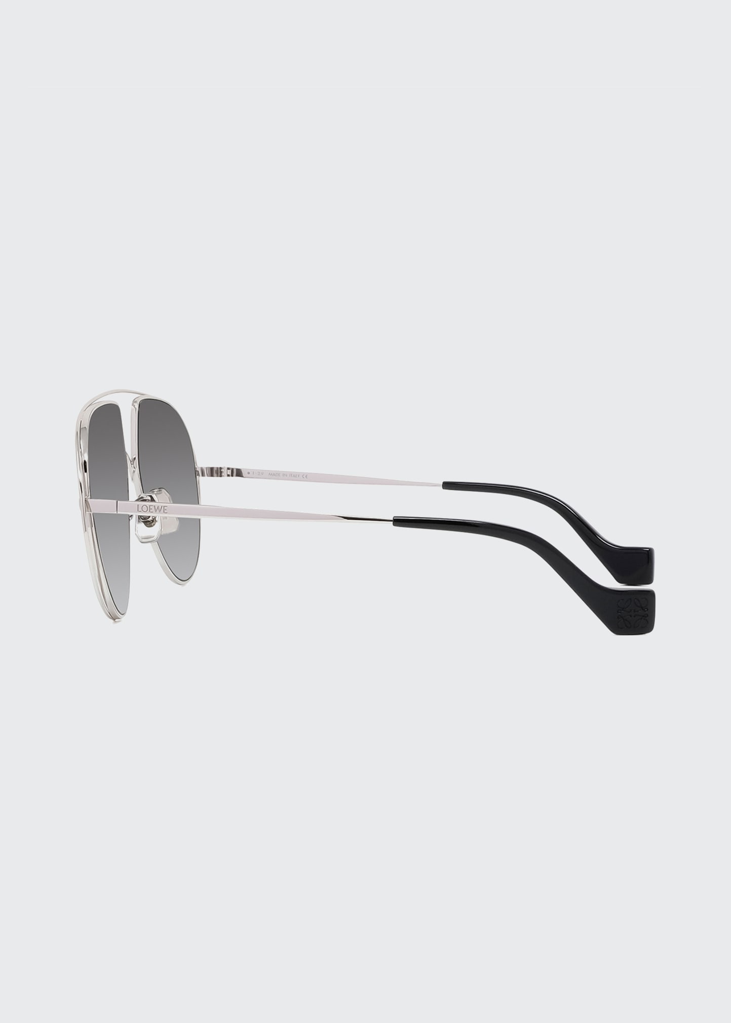 Loewe Aviator Metal Cutout Sunglasses
