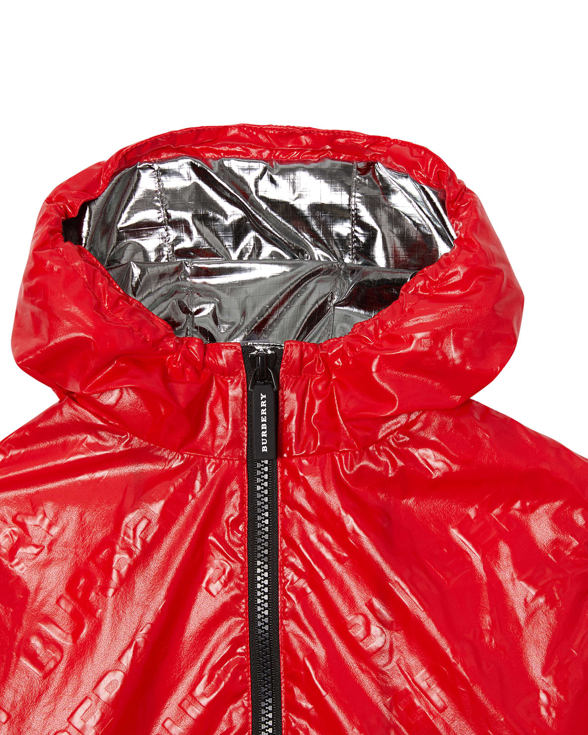 Burberry Boy's Lorenzo Embossed Logo WindResistant Jacket, Size 18M2