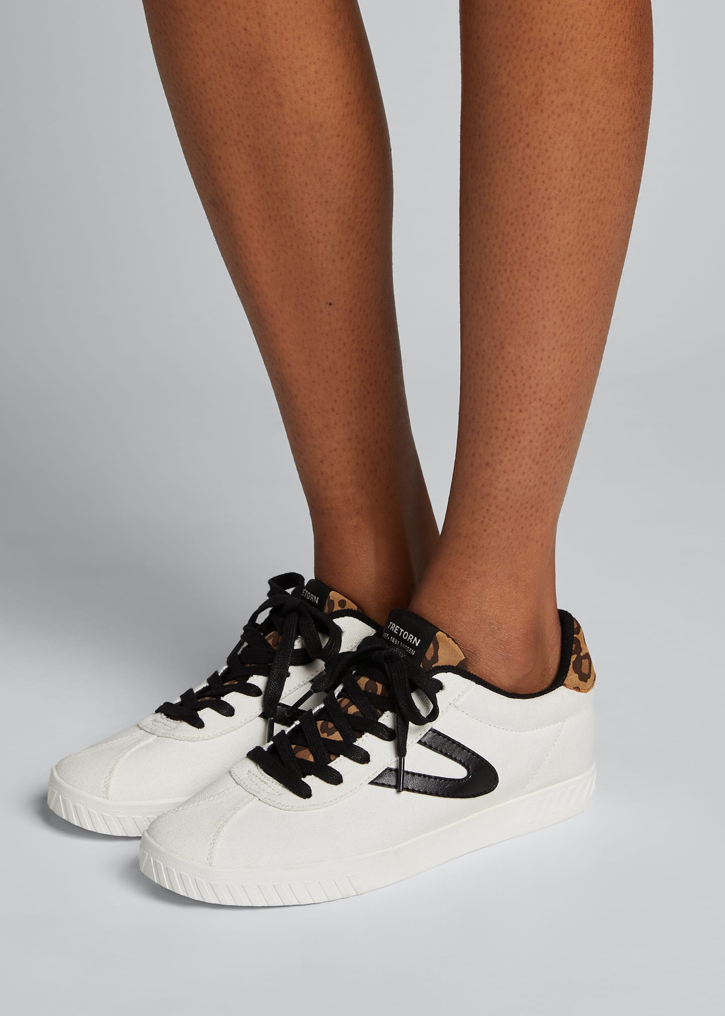 Tretorn leopard shoes discount