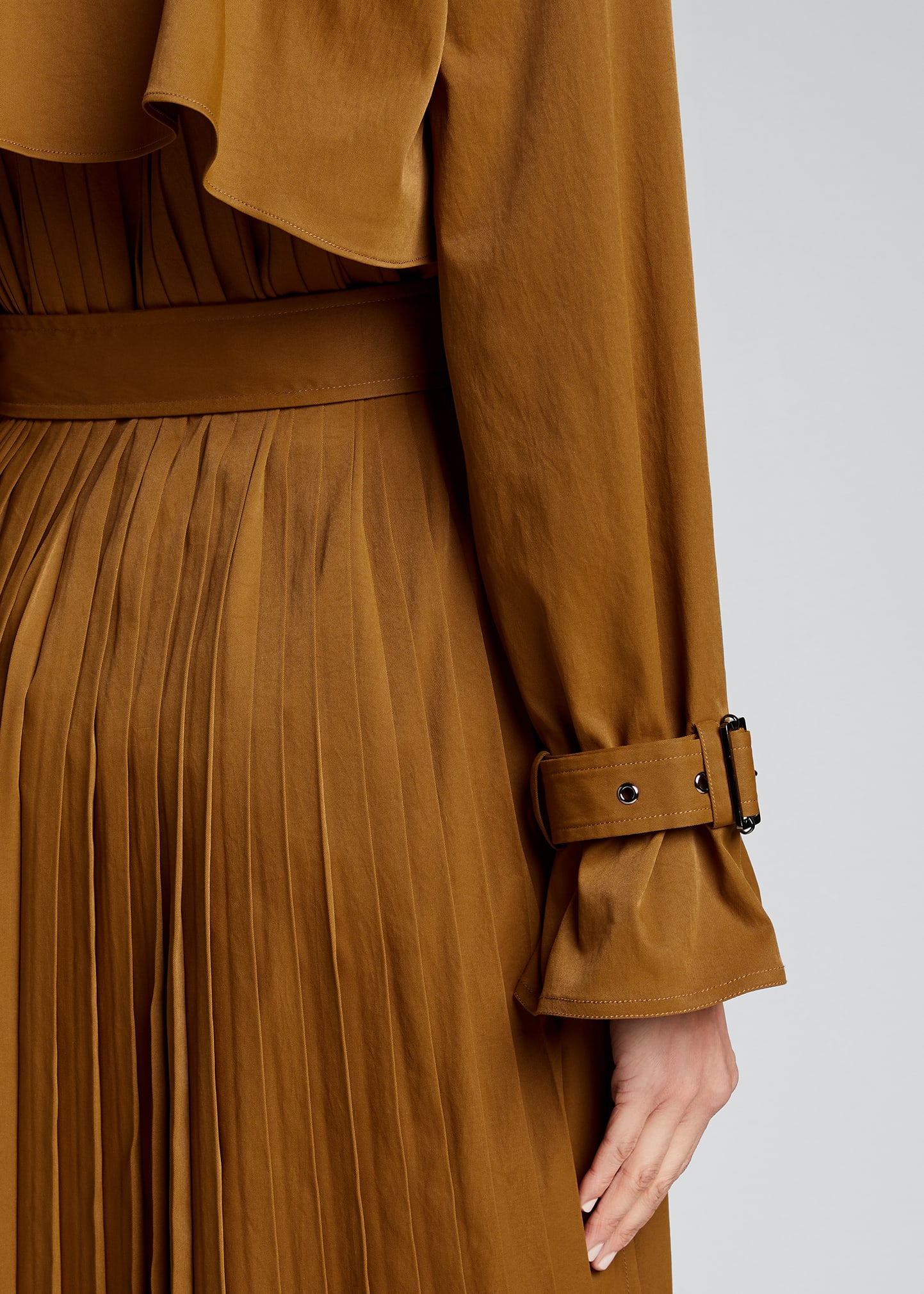 Jason Wu Pleat Back Trench Coat - Bergdorf Goodman
