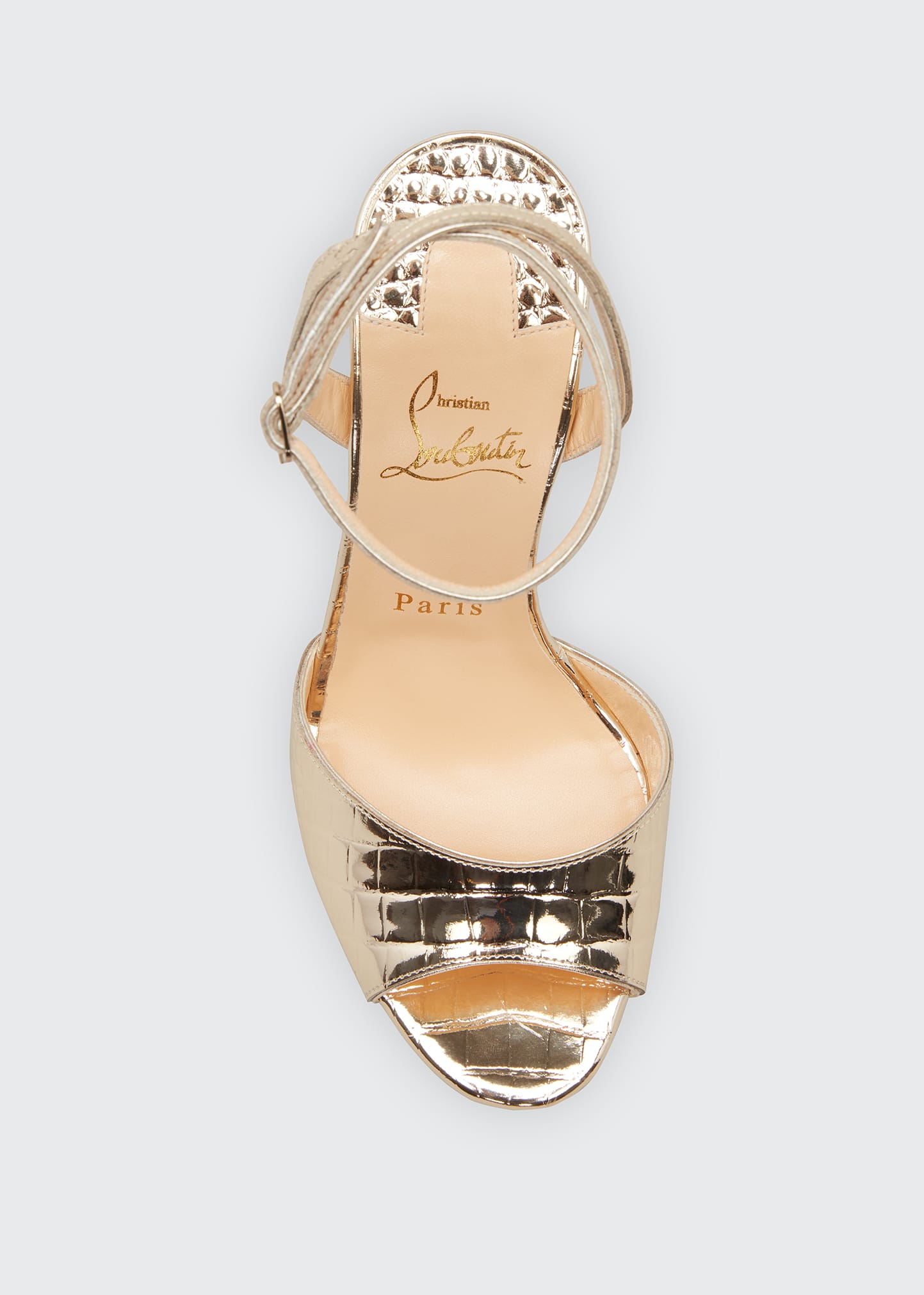 美品⭐︎Christian Louboutin ミュール⭐︎ Jane Mule - 85 mm Mules - Lamb nappa leather - Bianco