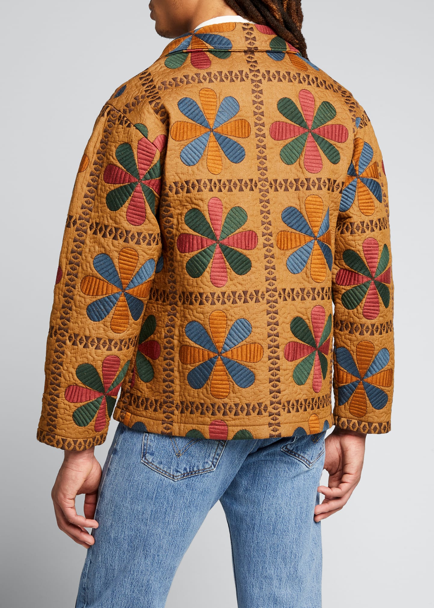 Bode Men's Bengali Tableau Workwear Jacket - Bergdorf Goodman