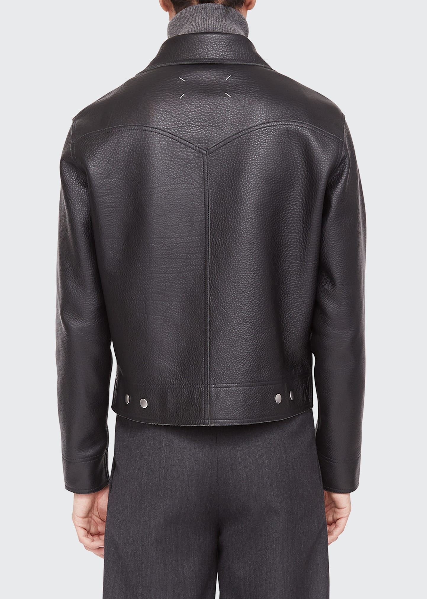 Maison Margiela Men's Reversible Leather Jacket - Bergdorf
