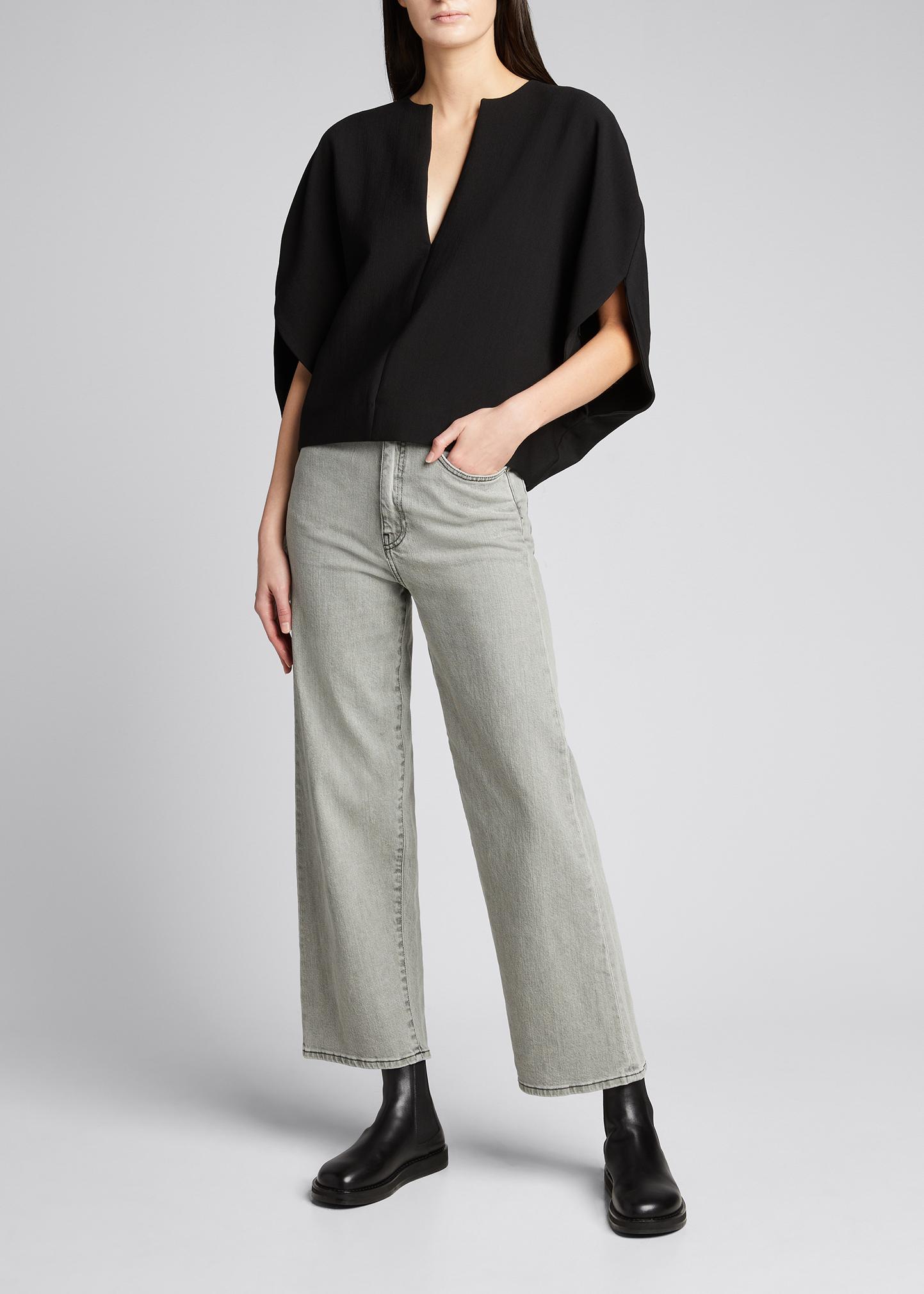 Toteme Penicton Puff-Sleeve Blouse - Bergdorf Goodman