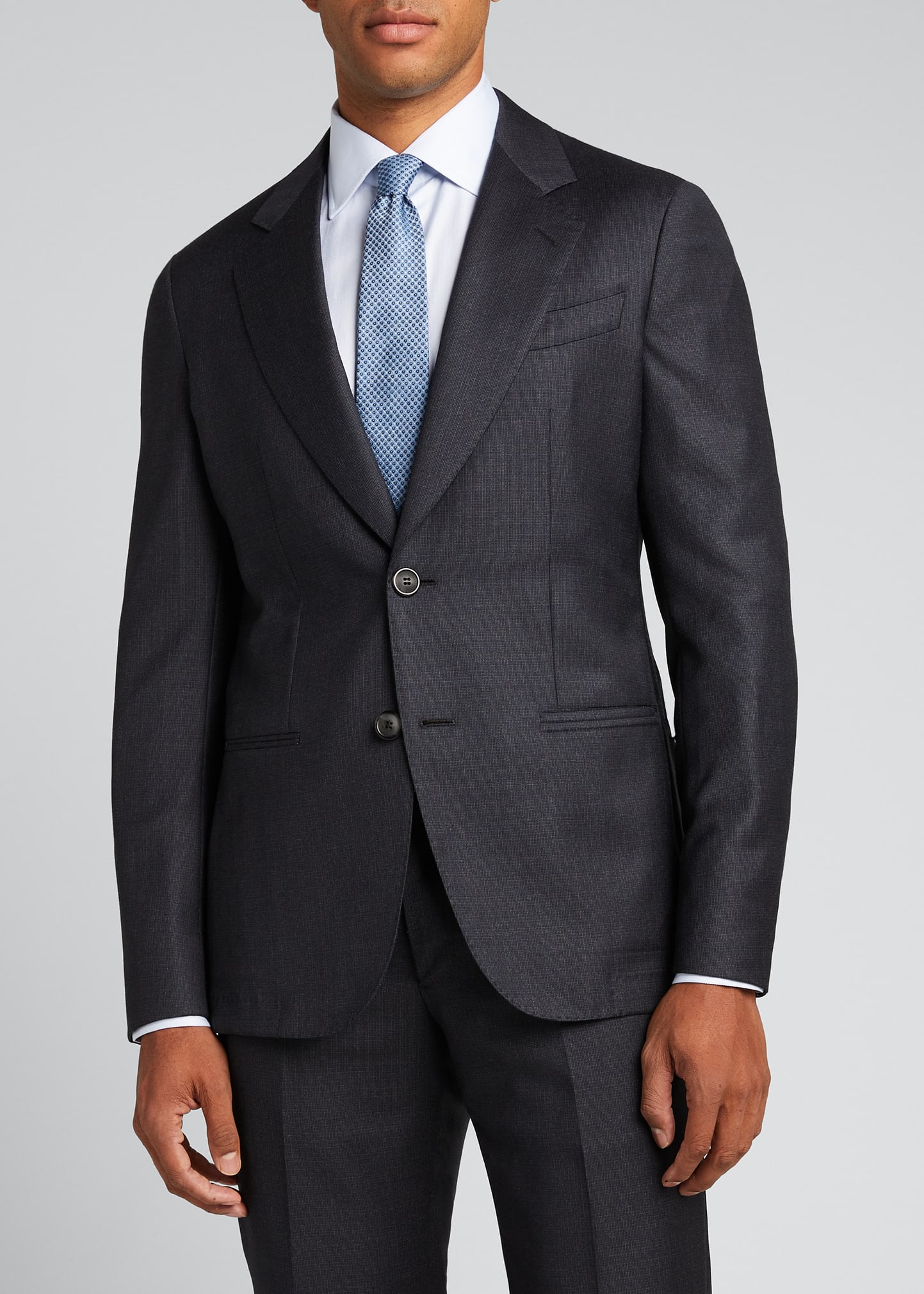 Giorgio Armani Men's Napoli Super 110s Wool Two-Piece Suit