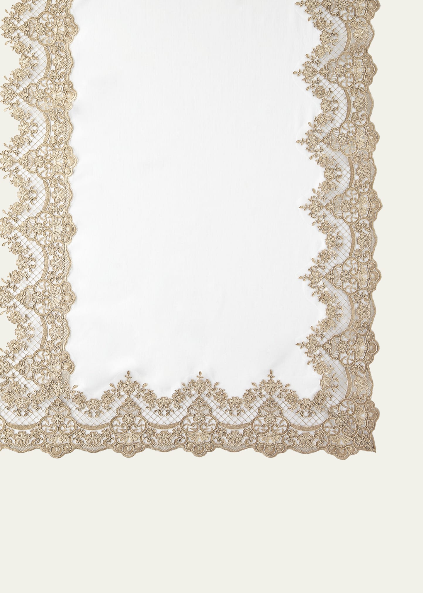 undefined Antique Lace 72" x 144" Tablecloth & 12 Napkins