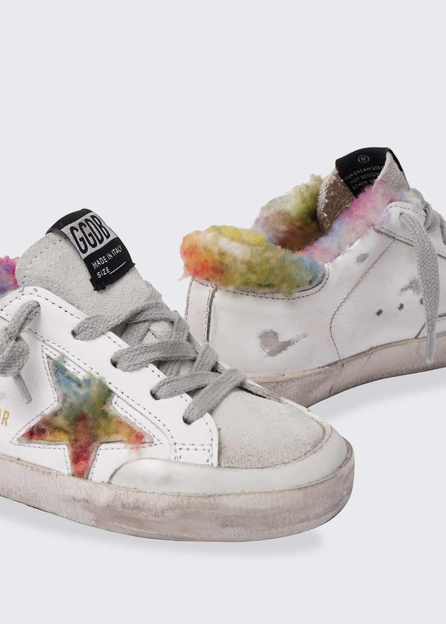 GOLDEN GOOSE - ひろちゃん様 Golden Goose Sky Star Bicolor High-Top Sneakers - Bergdorf