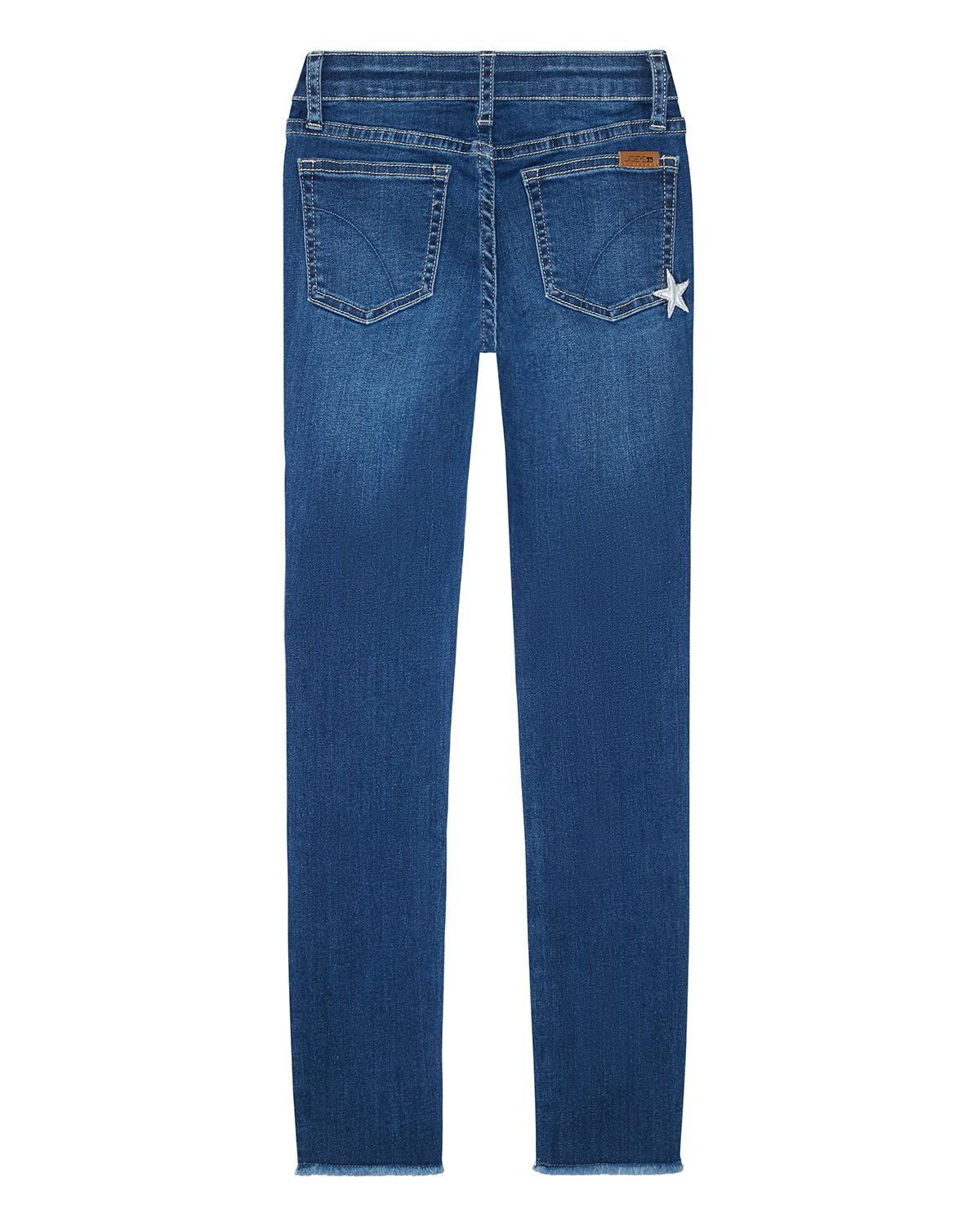 Joe's Jeans Girl's Luna Star Patch Skinny Denim Jeans, Size 7-16